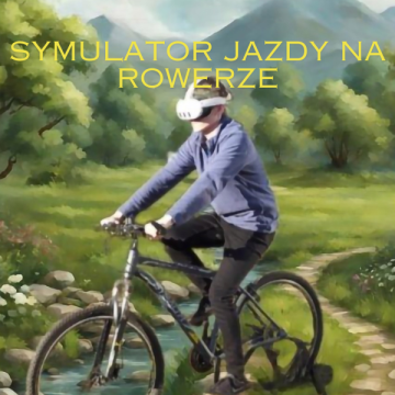 Symulator jazdy rowerem